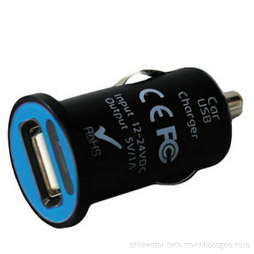 Hot Selling 5V, 1000mAh Mini USB Car Charger (NSCC101)